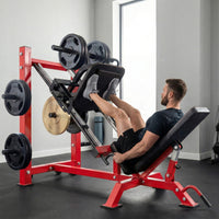 Beinpresse Verstellbar Rollen Beinverlängerung Wadenheben Stahl 455kg