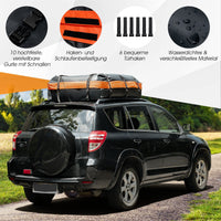600 L Dachbox Dachkoffer Faltbar Aufbewahrungsbox Dachtasche 132x100x43 cm