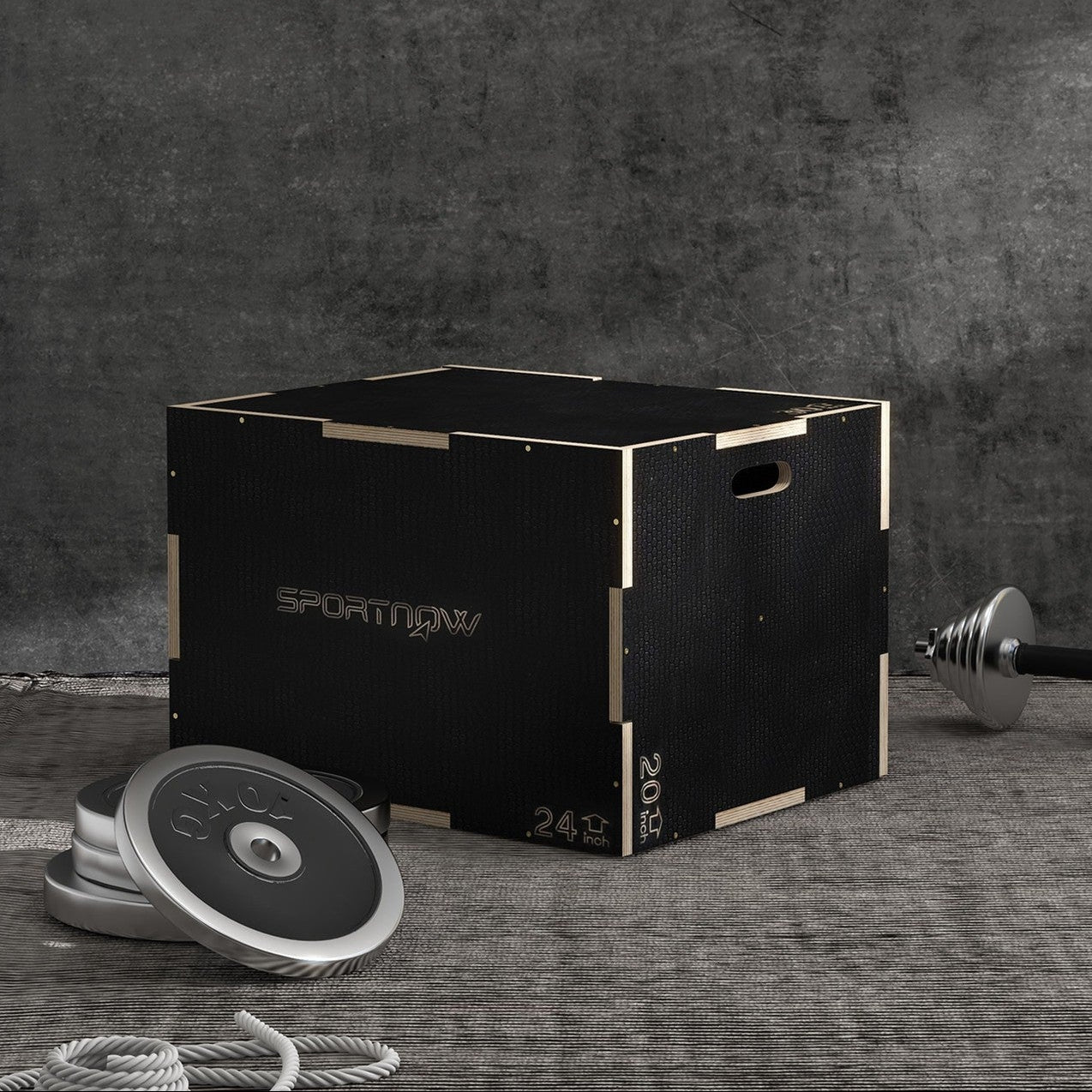 3in1 Plyo Box Sprungbox Holz Plyometric Box Jump Training Crossfit