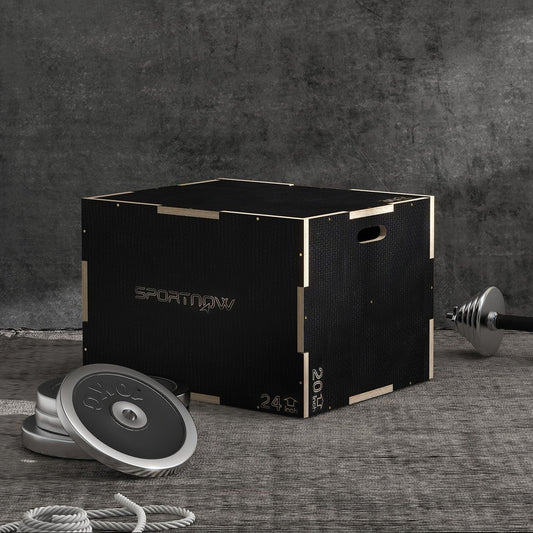 3in1 Plyo Box Sprungbox Holz Plyometric Box Jump Training Crossfit