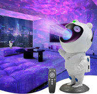 LED Sternenhimmel Projektor Astronaut Nachtlicht USB Fernbedienung