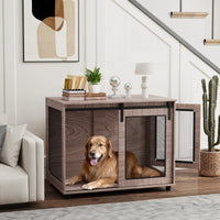 XL Hundekäfig Hundebox 98x60x78cm Hundemöbel Tierkäfig Stahl Haustiere