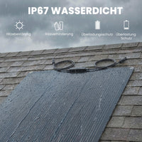 Solarpanel 100W 18V Tragbar Flexibel IP67 Solar