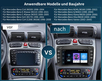 Autoradio 7 Zoll Android 15 Carplay GPS Bluetooth 2DIN Navigation Radio