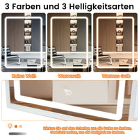 Schminktisch Spiegel Hocker Beleuchtung Frisiertisch