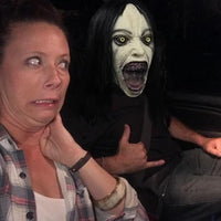 Halloween Horror Maske Frau Kostüm Geistermaske