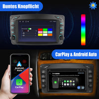 Autoradio 7 Zoll Android 15 Carplay GPS Bluetooth 2DIN Navigation Radio