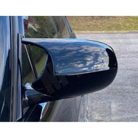 2x Spiegelkappen Gehäuse E90 E91 E92 E93 LCI 2009-2013 Glanz Schwarz