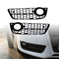 Stoßstange Nebelscheinwerfer für Audi A5 08-11 Wabengitter Grill Abdeckung
