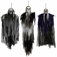 Halloween Skelett Geist 3er Set Geister Deko Gruselig Dekoration