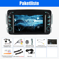 Autoradio 7 Zoll Android 15 Carplay GPS Bluetooth 2DIN Navigation Radio