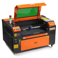60W CO2 Lasergravierer Laserschneider 400x600mm 500mm/s Graviermaschine
