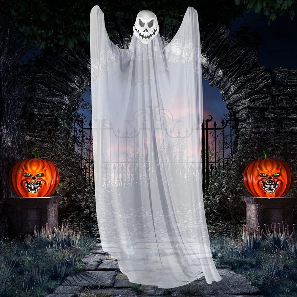 Halloween Geist Skelett Hängedeko 330cm Gruseldeko Horror Party Dekoration