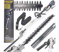 Elektrische Teleskop Gartenschere Hecke Schere Heckenschere 1200W 40cm