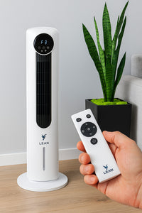 Luftkühler Turmventilator Ventilator Fernbedienung LCD Timer 60W