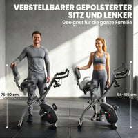 Heimtrainer Fahrrad Klappbar Liegeergometer Gym