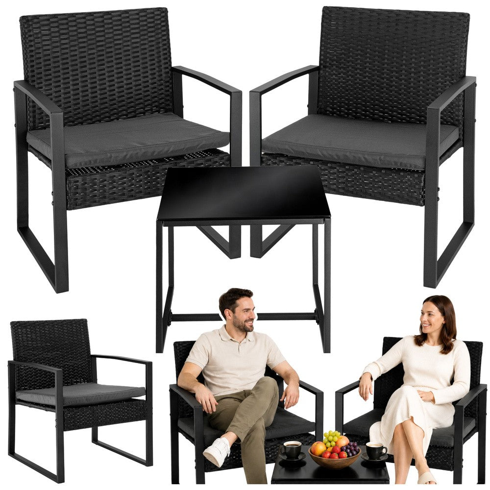 Gartenmöbel Set Balkonmöbel Sitzgruppe Tisch