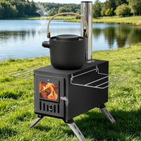 Zeltofen Zeltheizung Holzofen Camping Herdplatte Terrassenofen