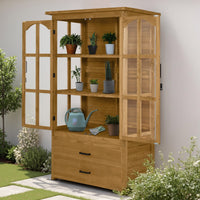 Gartenschrank Gerätehaus Geräteschuppen 58x107x180 cm