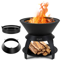 Feuerschale Feuerstelle Feuerkorb 50x50x58cm Campingzubehör