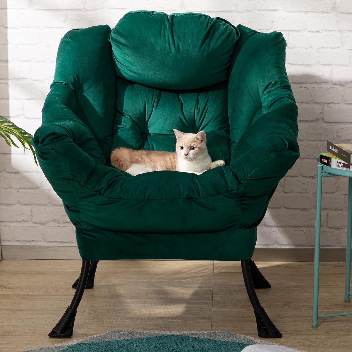 Ohrensessel Hocker Relaxsessel Wohnzimmer Schlafzimmer Arbeitszimmer