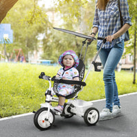 6in1 Dreirad Schubstange Kinderdreirad Kinderfahrzeug