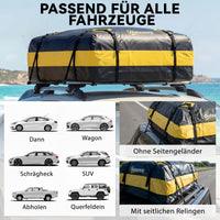 Dachbox Auto 425L Wasserdicht Gepäckbox Dachtasche Dachträgerbox