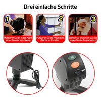 LED Laser Projektionslampe Weihnachten Halloween Projektor