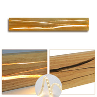 LED Wandleuchte Holz Vintage Retro 360 Grad Drehbar Lampe Beleuchtung Leuchte