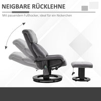 Massagesessel Hocker Fernsehsessel Drehbar Relaxsessel Sessel