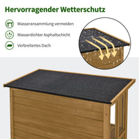 Gartenschrank Gerätehaus Geräteschuppen 58x107x180 cm