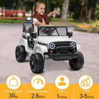 Elektroauto Kinder 12V 24G-Fernbedienung Kinderfahrzeug