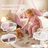 Kinderbett 140x70cm Kleinkindbett Lattenrost Bett Kinderzimmer