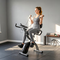 Heimtrainer Fahrrad Klappbar Liegeergometer Gym