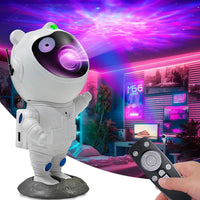 LED Sternenhimmel Projektor Astronaut Nachtlicht USB Fernbedienung