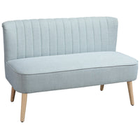 Sofa 2-Sitzer Couch Stoffsofa Polstersofa Loungesofa 117cm