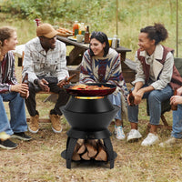 Feuerschale Feuerstelle Feuerkorb 50x50x58cm Campingzubehör