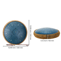 Zungentrommel D-Dur Stahl Tongue Drum Percussion Instrument
