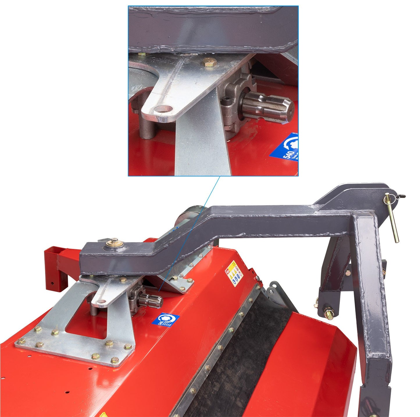 Hydraulik Kehrmaschine 120cm für Traktor Kat 1 ab 15 PS