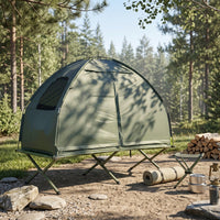 Feldbett Camping Set 4in1 Zelt Outdoor Bett