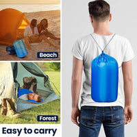 2X Schlafsack Mumienschlafsack Sack Outdoor Camping Winter 210x75cm