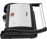 Kontaktgrill Elektrogrill 2200W Grillplatte Sandwichgrill Panini Küche