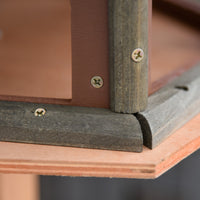 Vogelhaus Vogelvilla Futterhaus 130cm Ständer Vogel