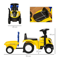 Rutsch-Traktor Anhänger Kindertraktor Sandspielzeug Schaufel