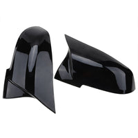2x Spiegelkappen Gehäuse Glanz Schwarz F20 F21 F22 F30 F31 F32 F33 F36 E84