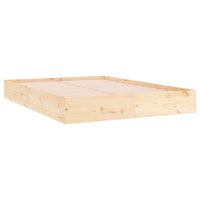 Massivholzbett Kiefer 140x200 Bettgestell Holzbett Doppelbett