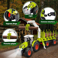Ferngesteuerter Traktor Anhänger Spielzeug Elektrisch
