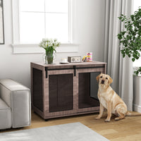 XL Hundekäfig Hundebox 98x60x78cm Hundemöbel Tierkäfig Stahl Haustiere