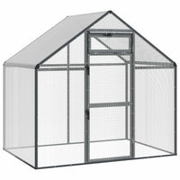 Voliere Vogelkäfig Vogelhaus 181x110x173cm Außenvoliere