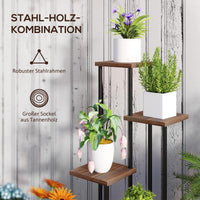 5-Etagen Pflanzenständer Blumenständer Pflanzenregal Regal